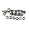 Exhaust Gasket Set +Exhaust Manifold Muffler Gasket +12PCS Stud & NUT 02156-50080 15221-91530 1A091-12360 1A091-12350 15263-12370 for Kubota V2203