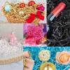 20/100g/Bag Packaging Filler Raffia Shredded Paper Colorful Gift Basket Filler  Wedding Decoration