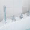 5Pcs Bathtub Cover Bags Disposable High Temperature Resistant Thickened Good Flexibility Shower Plastic Bathtub Cover Liners Films Household Supplies
