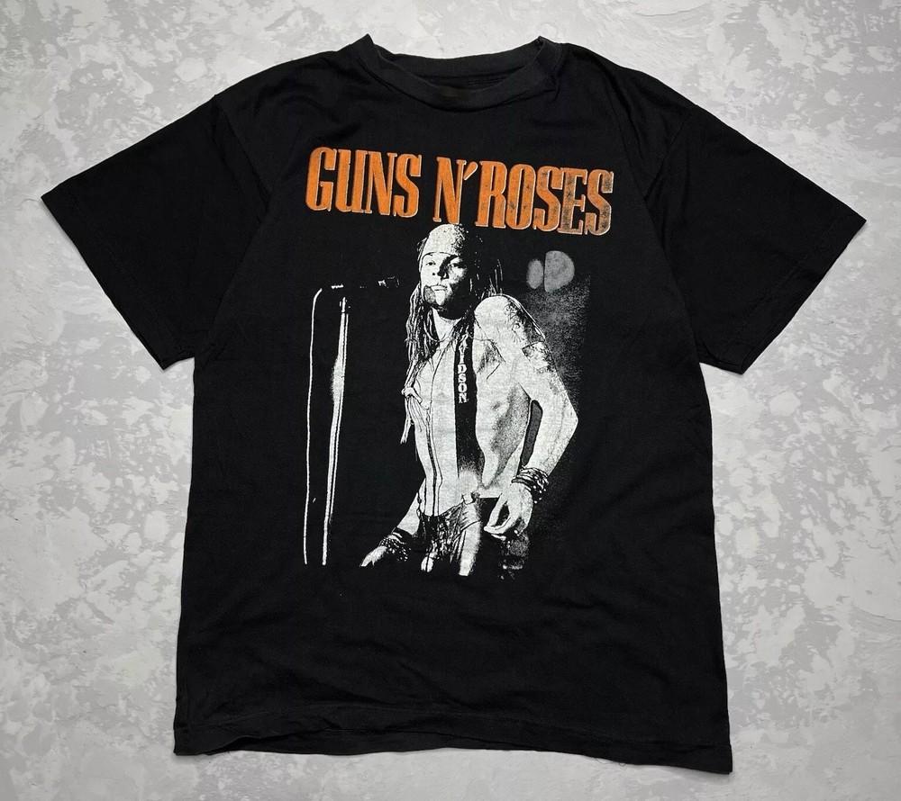 

НОВАЯ Футболка 90-х Guns N Rose Axl Rose Faith No More Черная Размер S-5XL Репринт Унисекс Футболка XXL