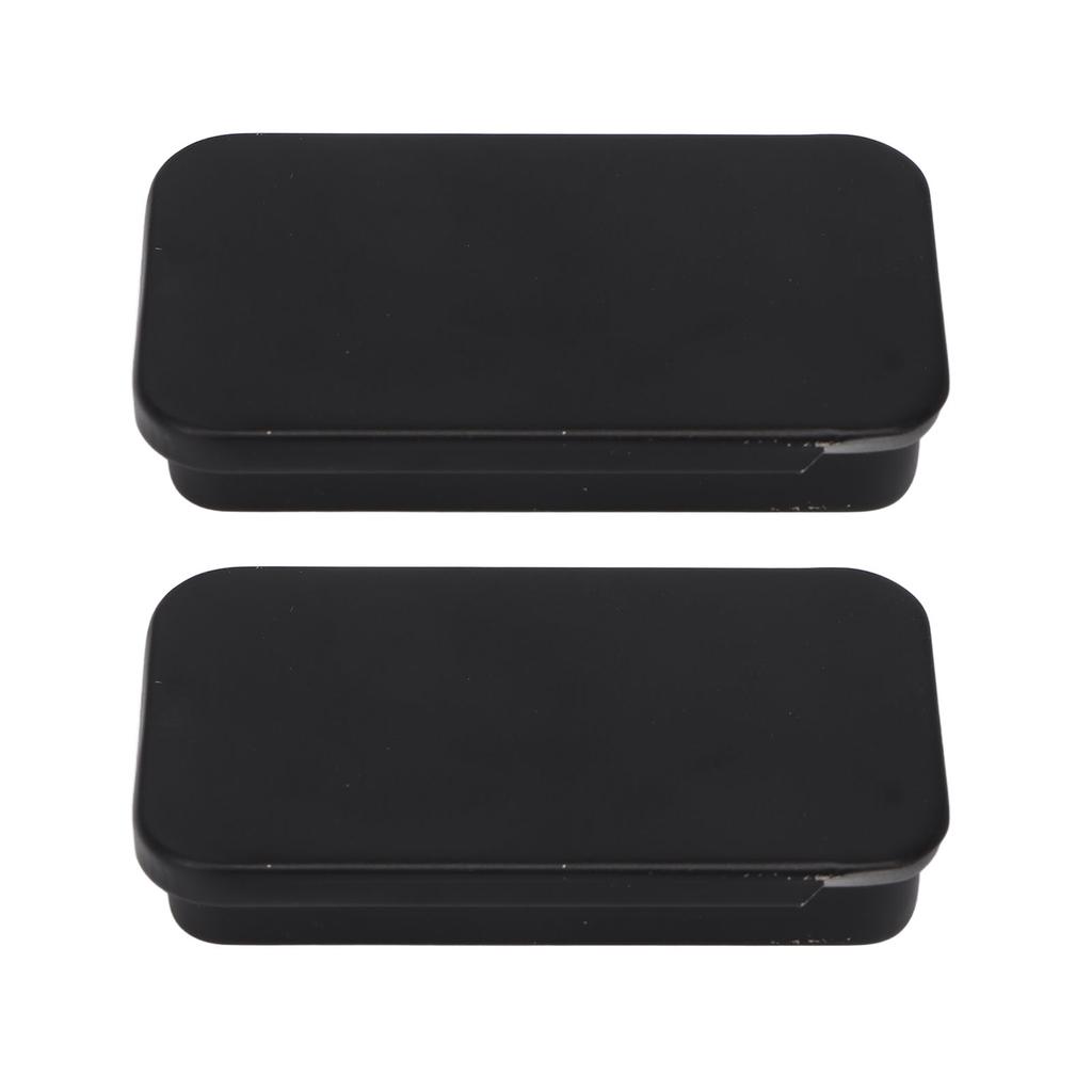 2pcs Alcohol Stove Windproof Mini Portable Camping Stove for Picnic BBQ Camp Hiking Black