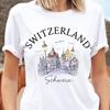 Switzerland Shirt, Swiss Clothes, Soft and Comfortable Tee - Unisex