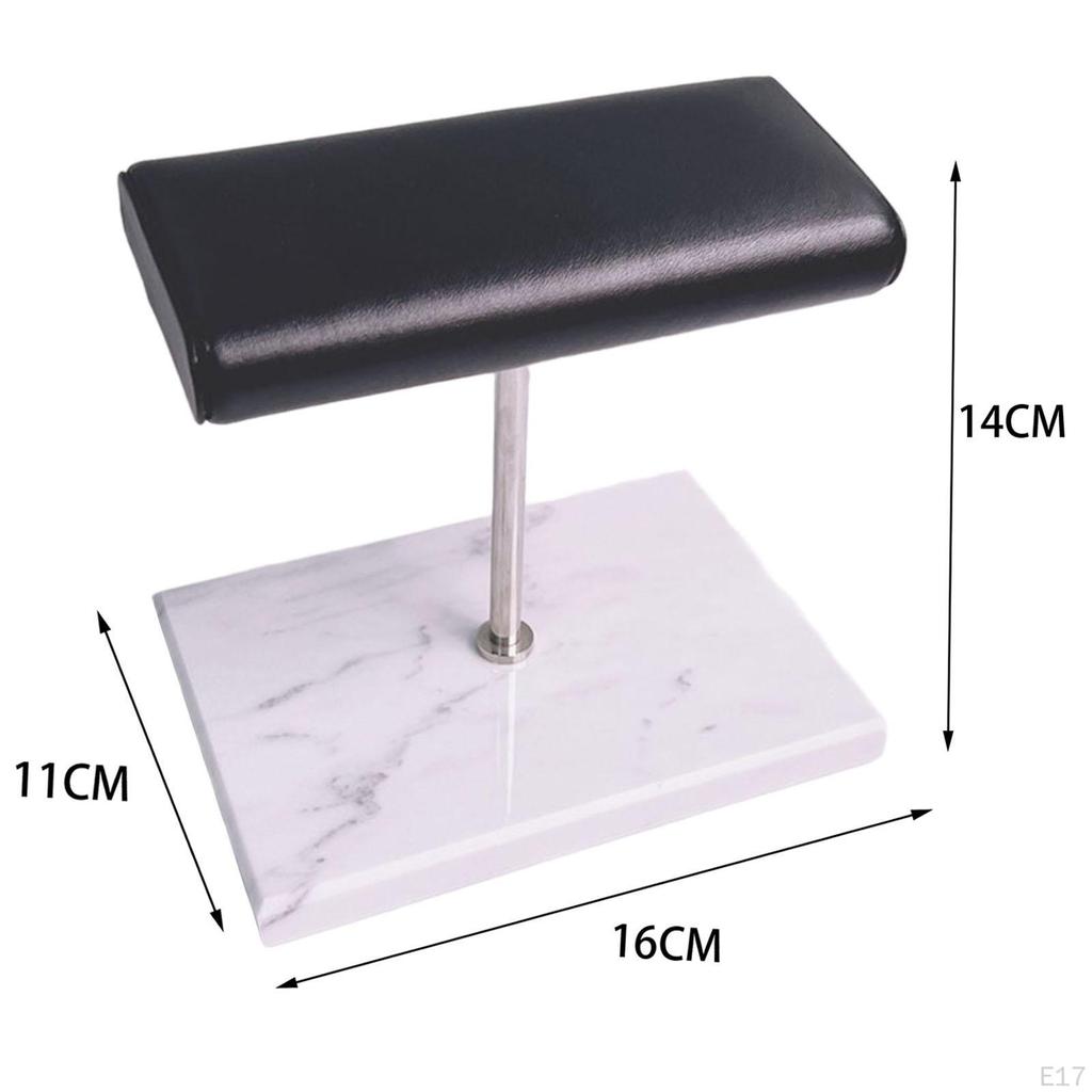 Elegant Watch Holder with Marble Base for Jewelry Organization