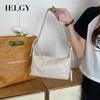 Fashion Leather Zipper Shoulder Portable Underarm Retro Bag