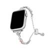 Fashion Women Apple Watch Strap, Adjustable Replacement Wristband Compatible with Apple Watch 38-49mm Series Ultra SE 1-11, Strap Only