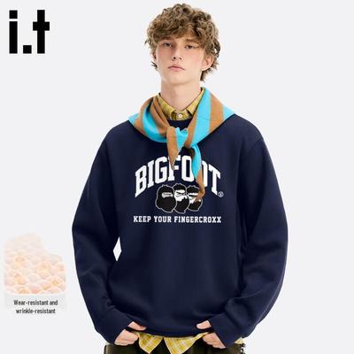 Fingercroxx IT Herren Locker geschnittenes Rundhals-Sweatshirt