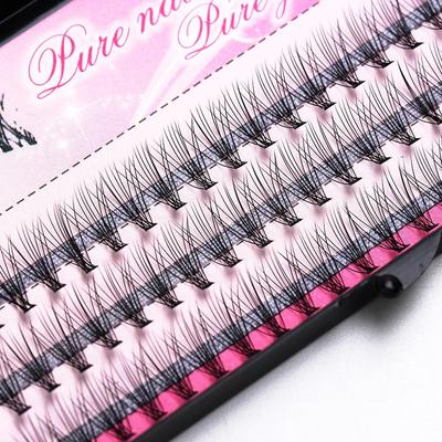 Moda 60 adet Kalın Doğal Hava Sahte Kirpik Profesyonel Makyaj Bireysel Küme Göz Kirpikleri Aşılama Yanlış Kirpik Kirpik Uzantıları