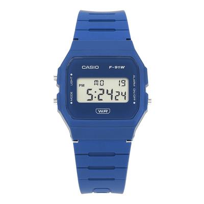 F-91WB-2A1DF Digital Square Vintage Retro Unisex Urethane Watch