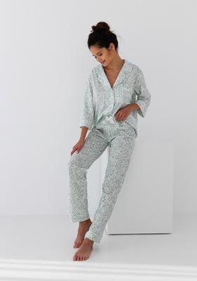 Sensis Elise 3/4 S-XL Zip-up Sensis Pajamas