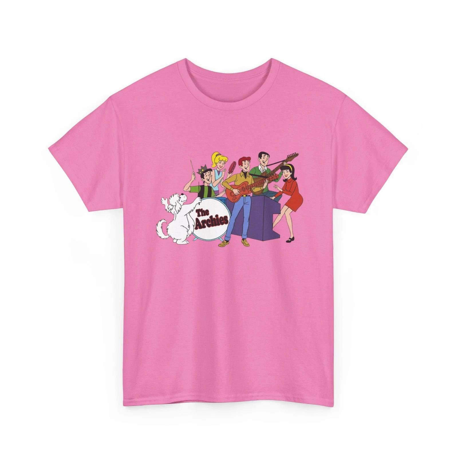 

The Archies Music Band Printed T shirt Classic Comic Characters Collectible 4XL
