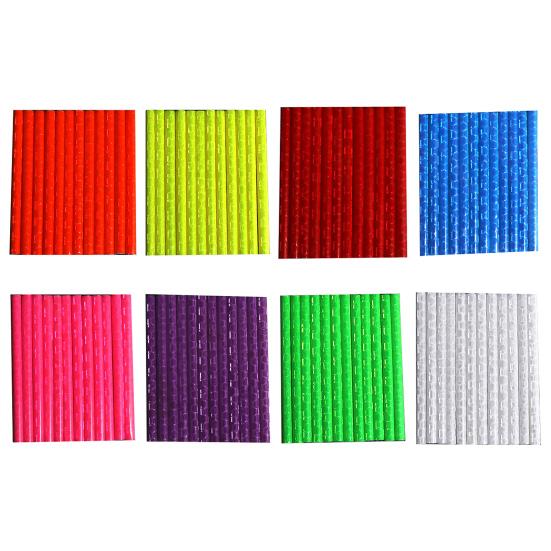 12 Stück/Packung Reflektierender Speichenschutz Verschleißfest Dekorativ Wasserdicht Kreativ Modifiziert Hohe Helligkeit Speichenreflektor