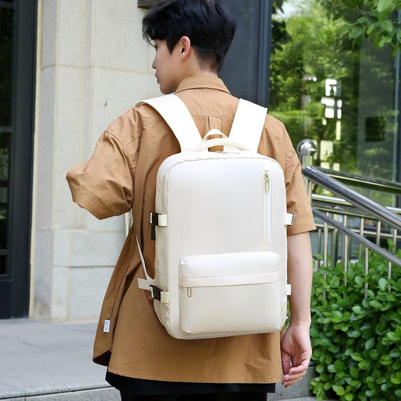 Schoolbag Backpack Men's and Women's Business Versatile Computer Bag Backpack Student School Bag Travel Large Capacity Lightweight