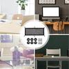 Cable Organizer Holder Under Desk Wire Management Net Large Capacity Flexible Adjustable Under Desk Mesh Wires Plugs Organizer