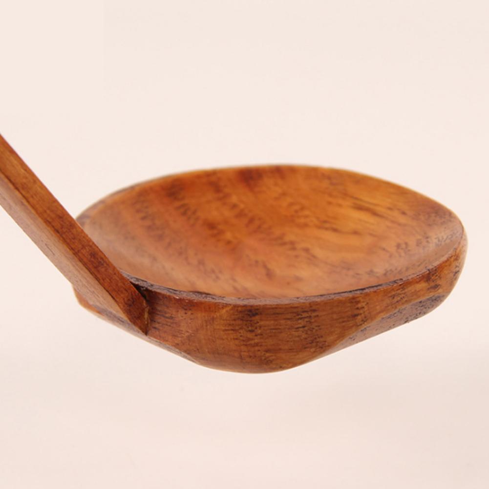 Japanese Ramen Spoon Restaurant Nanmu Wooden Turtle Shell Spoon Hot Pot Spicy Spoon Household Tableware