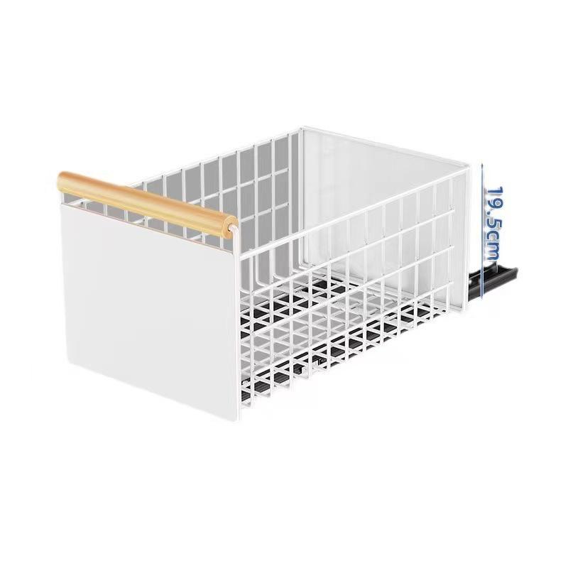 Pull-Out Under-Cabinet Dish Drying Rack and Kitchen Storage Solution