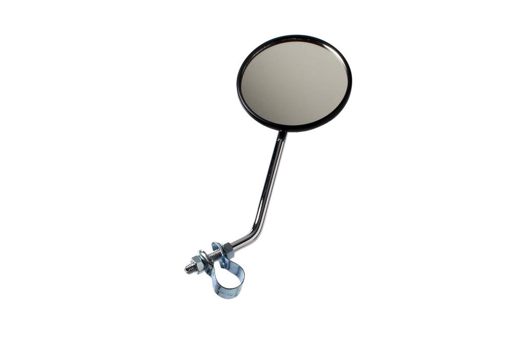 Captain Stag (CAPTAIN STAG) Offle Rearview Mirror Round Black Y-4906