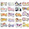 20 Cute Animal Fridge Magnets - Cats, Dogs, Cartoon Graffiti, Waterproof