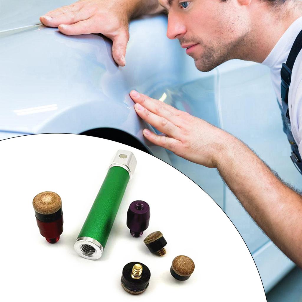 Vehicle Body Dent Repair Tool Set Economical Solution with Metal Leveling Pen & Tapping Head Included Vehicle Spare Part