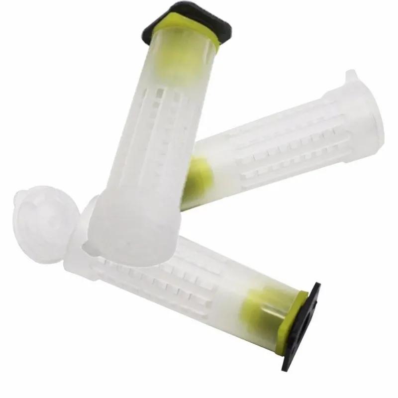 20PCS Queen Cage Rearing Cover Catcher Queen Plastic Cells Bees Box Cages Bees Tool Apiculture Equipment Protection