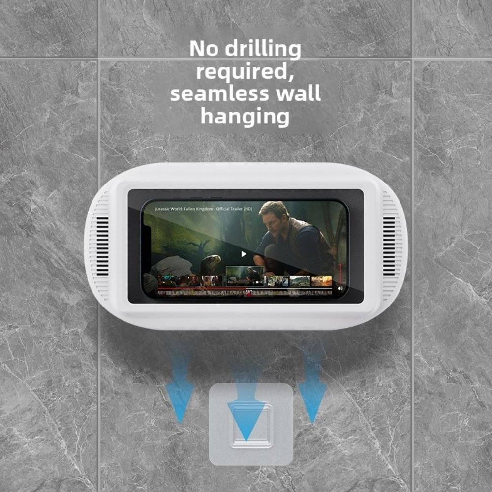 Wall Mount Shower Phone Holder Anti-Fog Mobile Phone Box High Quality Phone Case Kitchen Bathroom