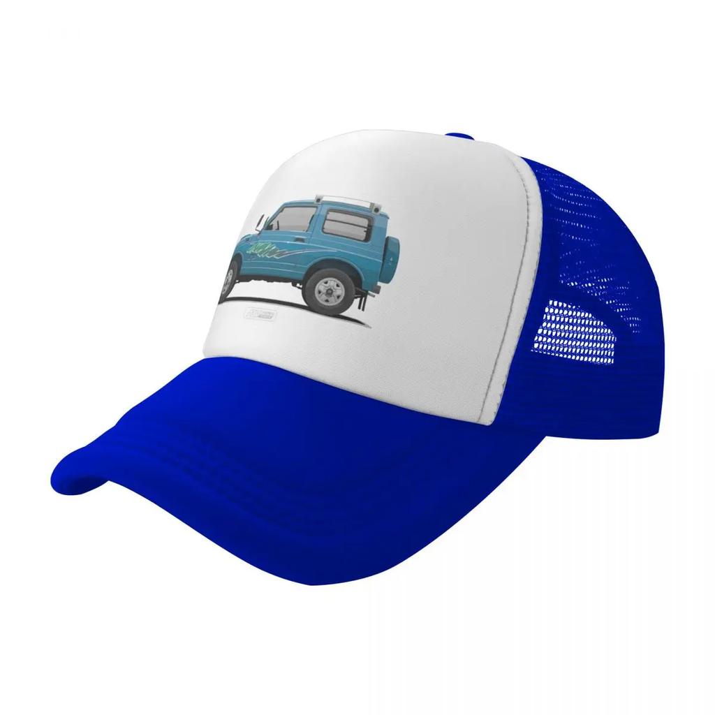 Jimny JA11 SJ410 Blue - Side Baseball Cap Rugby Fashion Beach Trucker Cap Foam Party Hat Men's Caps Women's