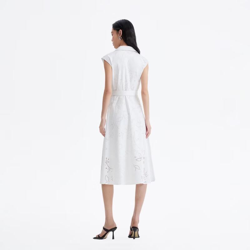 VEROMODA 2026 Summer Cotton Belted A-Line Midi Dress