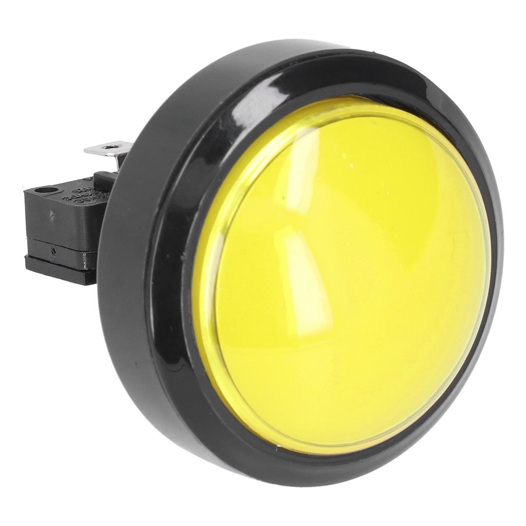 60mm Big Convex Button 2‑Foot Button with LED Light for Crane Machine Game Console