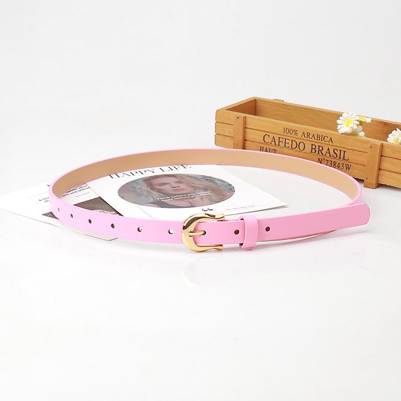Women's Multicolor PU Leather Fashion Belt