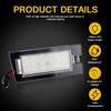 2pcs 68223864AB Canbus LED Number License Plate Light Lamp LED Car Tail Lamp for Jeep Cherokee KL 2014-2018 Auto Accessories