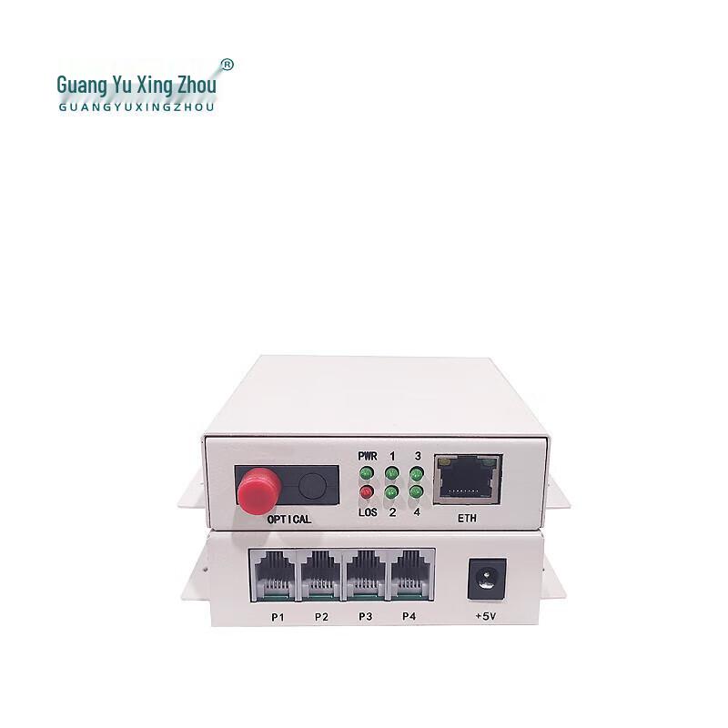 

Guangyu Xingzhou GY-1P1W 1-Phone 1-Ethernet PCM Voice Fiber Converter