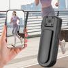 HD 1080P Mini Body Camera 180° Rotatable Lens WiFi Sport Bike Outdoor Video Recorder Night Vision with Audio & Video Recording