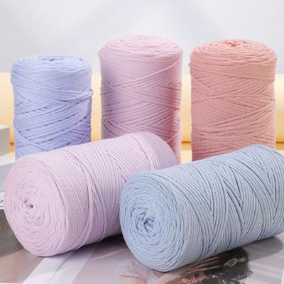 Baumwoll-Häkelgarn 3mm 250g/8.8oz Weiches Milchbaumwollgarn Häkel-Strickgarn zum Stricken von Decken Pullovern Schals Schals