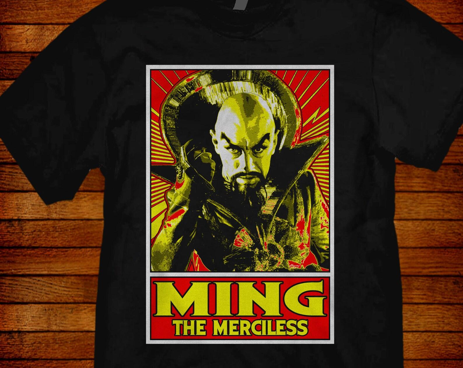 Flash Gordon T shirt: Ming the Merciless Pop Art 2XL