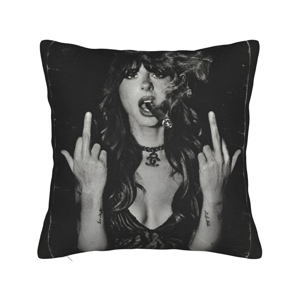 Ella Langley wpap pop art Pillowcases Novelty Pillow Case For Sofa Bedroom Home Decor Comfy Pillow Cover