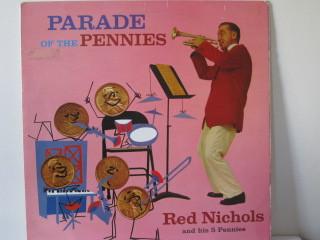 

LP Record RED NICHOLS & HIS FIVE PENNIES - Parade Of The Pennies ST399 World Record Cl 1965 UK Jazz Used