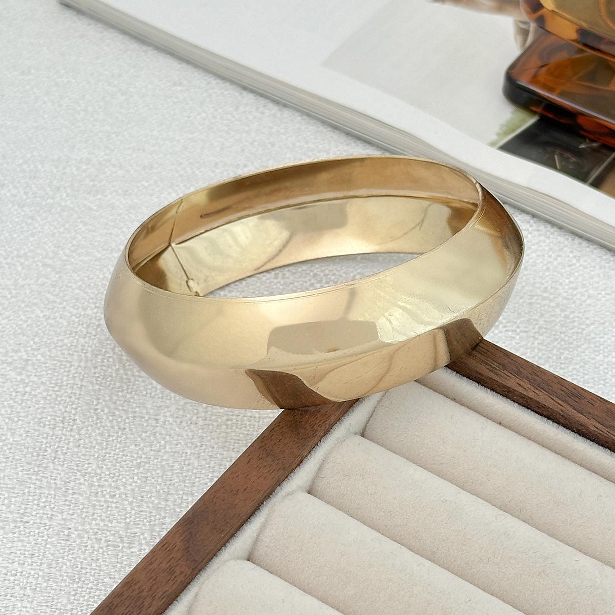 

Ingemark 4 Styles Hip Hop Resin Acrylic Bangles for Women 2026 New Fashion Geometric Irregular Spring Bracelets Jewelry Gift