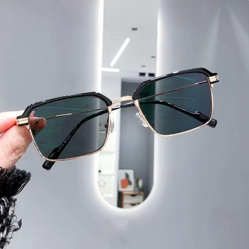 Pochromic Anti Radiation Glasses Eyeglass Eyeglasses for Woman Men Vintage Eyebrow Frame