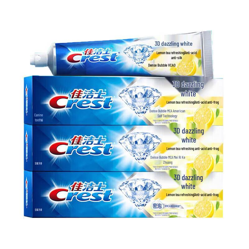 Crest 3D White Whitening Fluoride Toothpaste