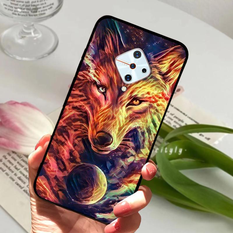 For Vivo V17 Case Cover S1 Pro Silicone Soft Painted Phone Case for VIVO 1920 V17 Russia Case TPU Bumper for vivoV17 V 17 s1Pro