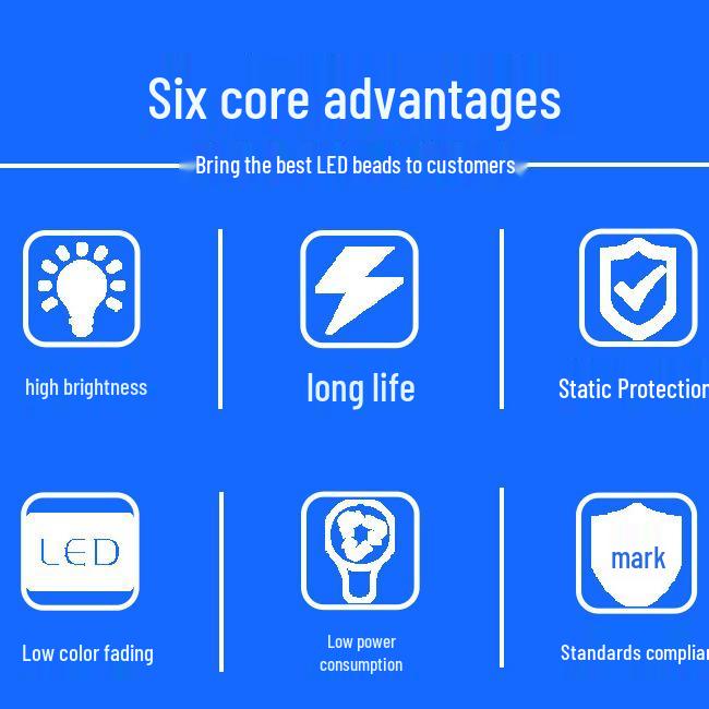 High-Power 3W 3535 Purple LED Lamp Beads - 420NM UV Aquarium Fill Light, 60° Angle