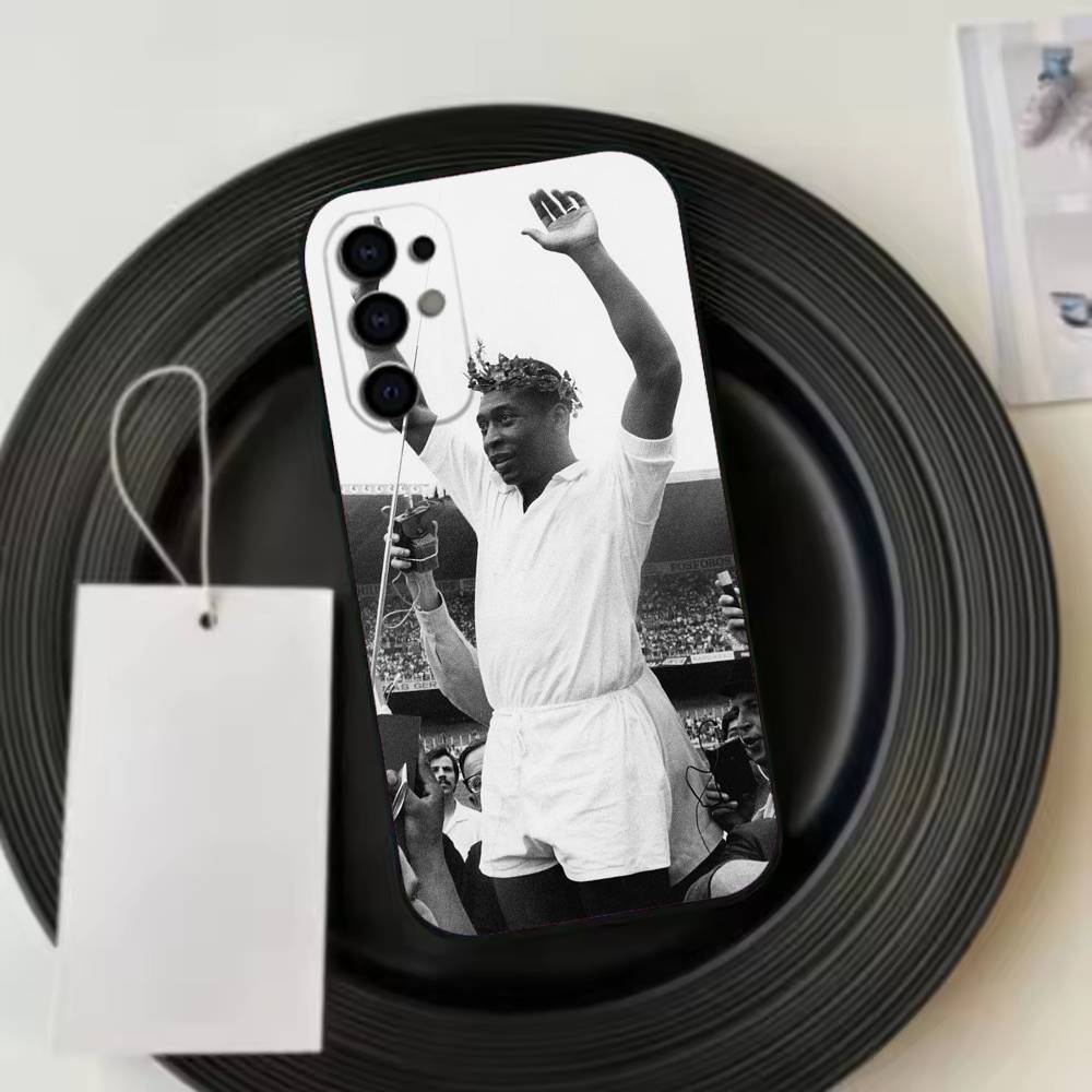 Pelé  Phone Case For Samsung S25,S24,S21,S22,S23,S30,Ultra,S20,Plus,Fe,Lite,Note,10,Black Cover