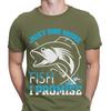 Fishing T-Shirt Just One More Fish I Promise Funny Fisherman Mens T Shirts #F#D