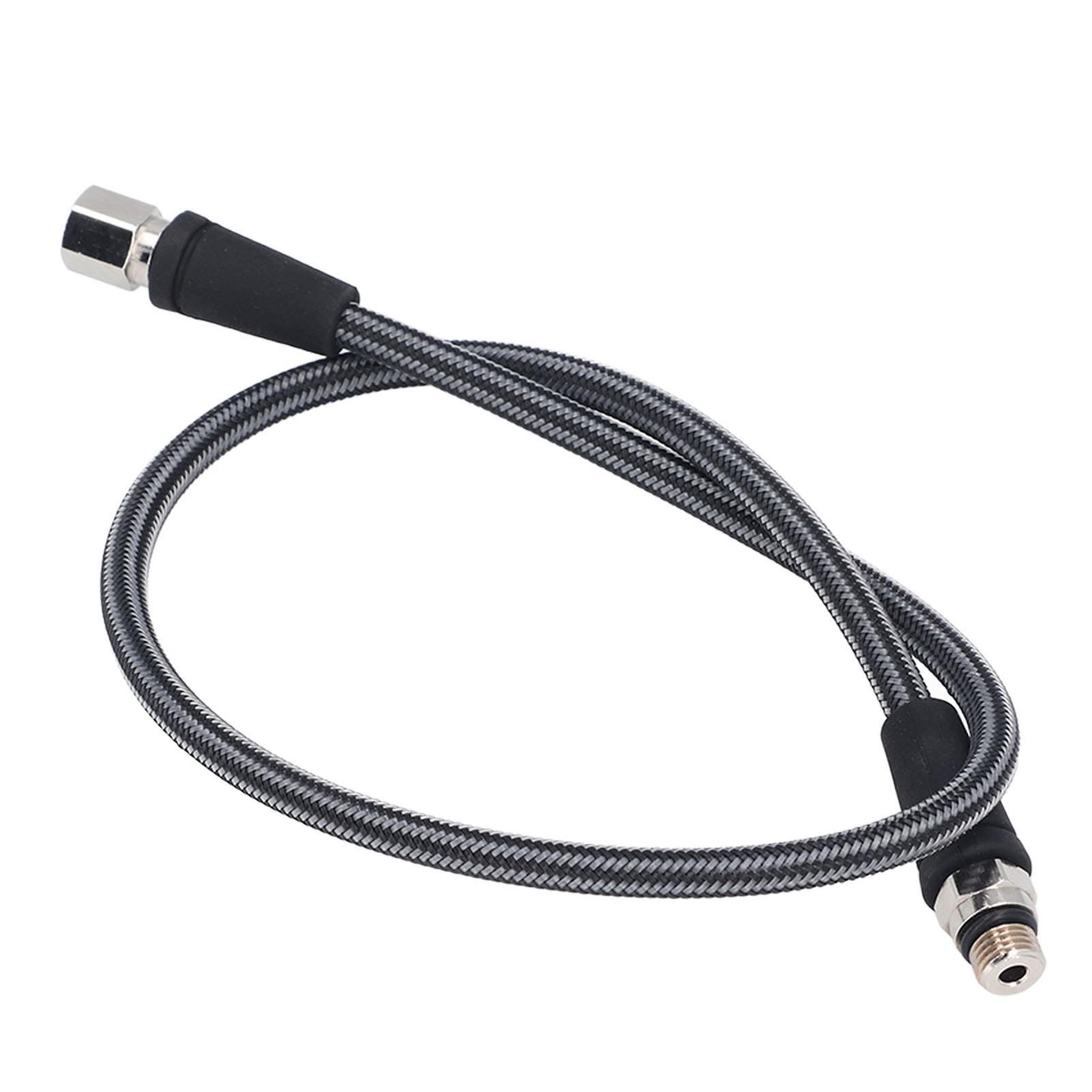 

Diving High Pressure Regulator Hose Professional Carbon Fiber Woven Flexible Safe Scuba Diving High Pressure Hose 65cm