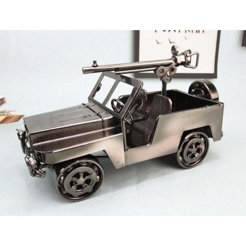 Iron Motorcycle Model Wine Cabinet Decor Craft Creative Gift Home
