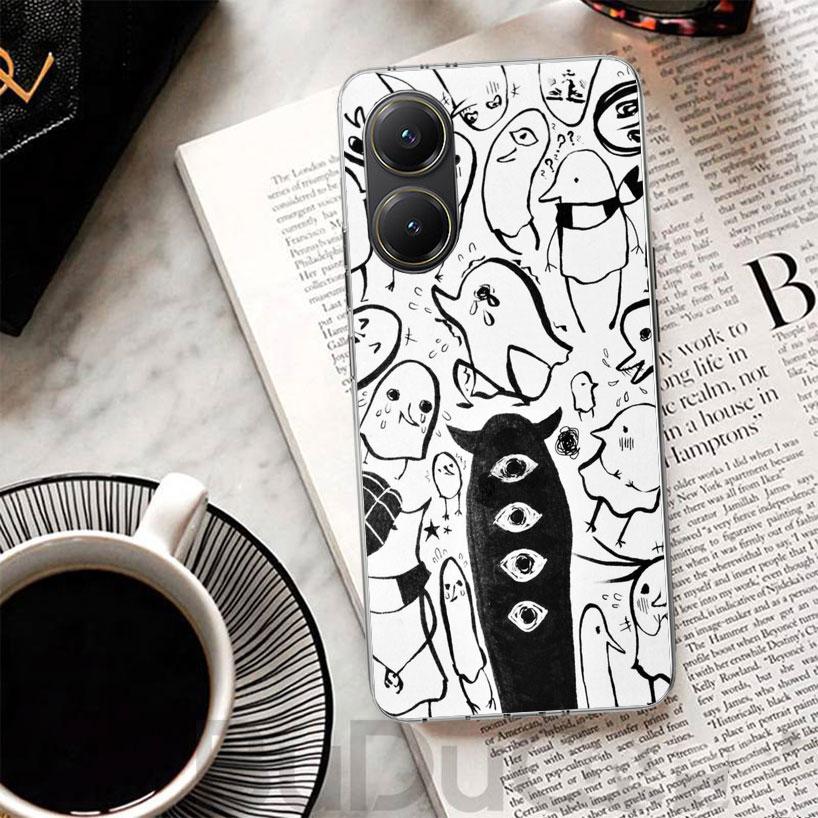 Oyasumi Punpun Cover For Xiaomi Poco X7 X6 X5 Pro X3 Nfc F7 Ultra Phone Case F6 F5 X4 F4 Gt F3 M6 M5S M4 M3 Print Shell Poco X7