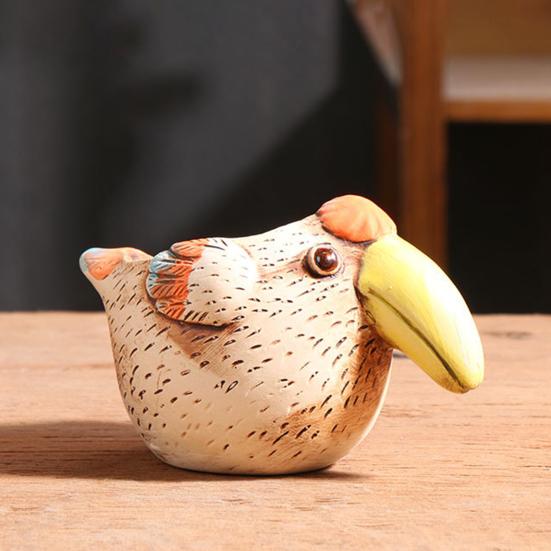 Cartoon Duck Rabbit Fox Bird Fish Shape Flower Pot Ceramic Plants Container Ornament Figurine Decorative Planter