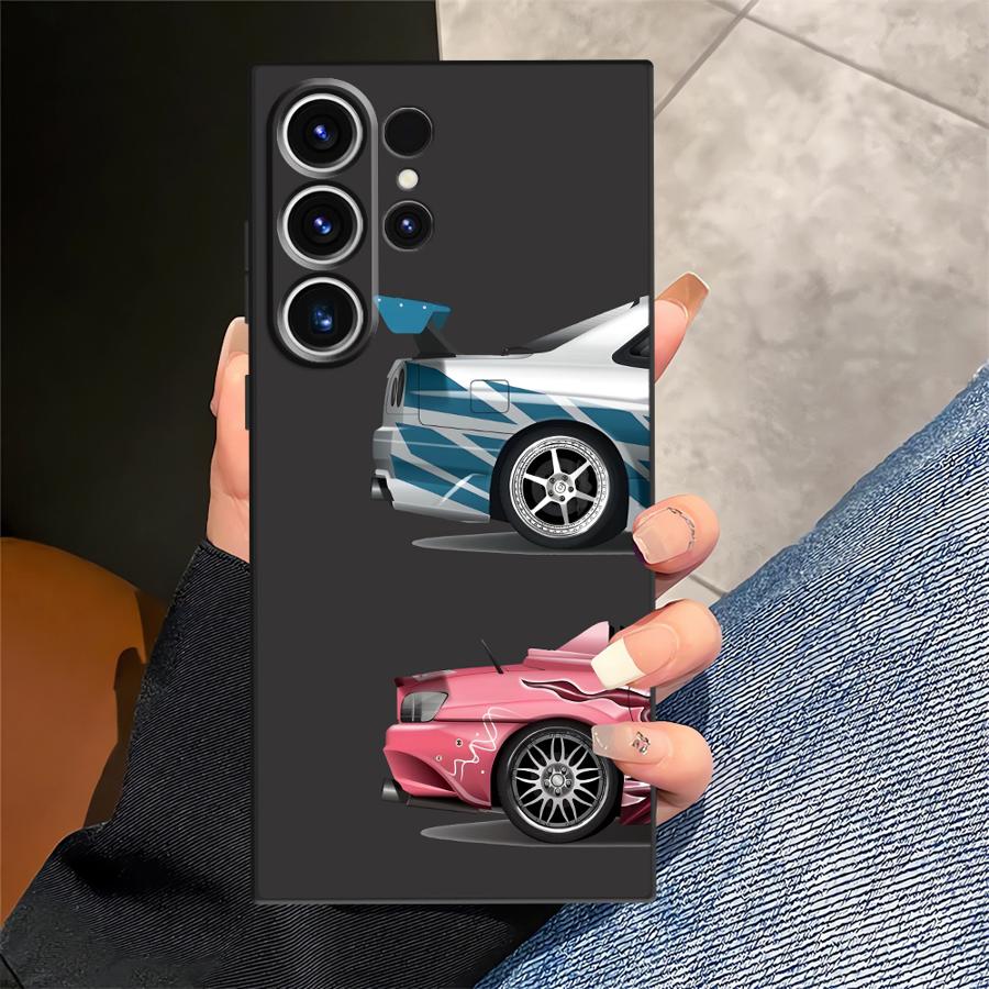 Cool Car Case for Samsung Galaxy S25 S24 Plus Note 20 8 9 10 S26 S10 S9 S20 Ultra S23 S21 FE Funda Phone Cover