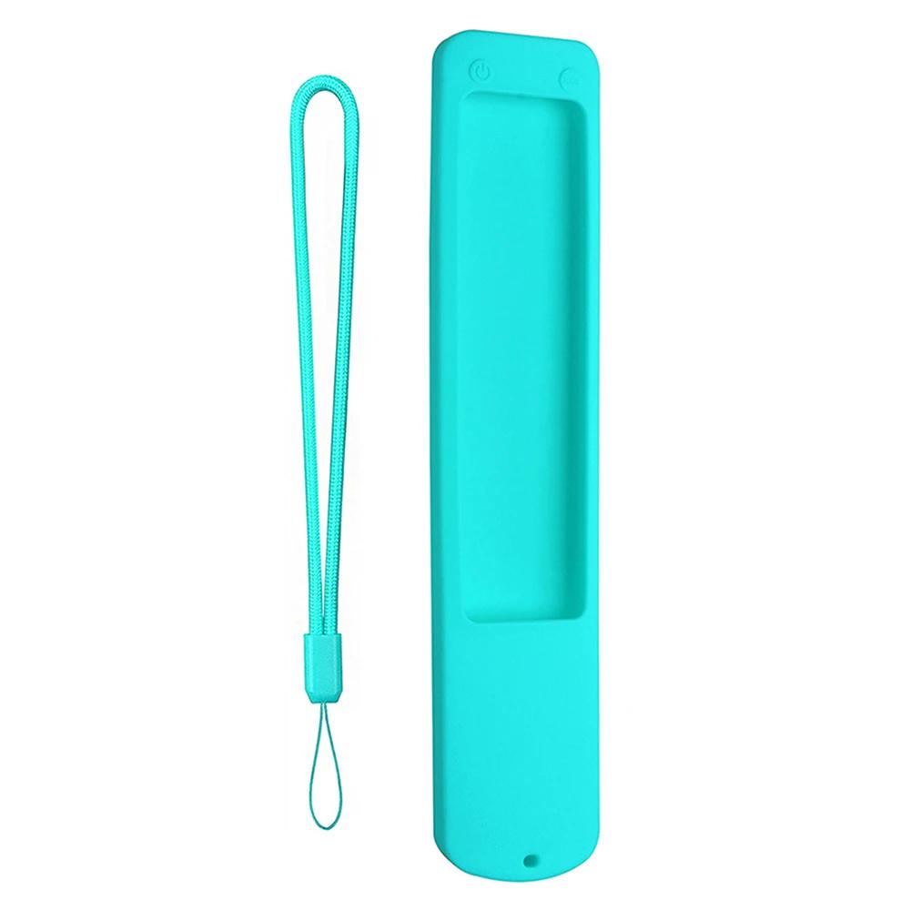 Silicone Remote Control Cover for Xiaomi XMRMML Anti Slip Anti Drop Protective Skin with Lanyard