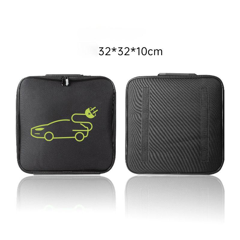 

Сумка для хранения автомобильного зарядного кабеля, зарядные устройства для электромобилей, сумка для кабеля, вилки для зарядного устройства, розетки, контейнер для хранения оборудования, органайзер чёрный