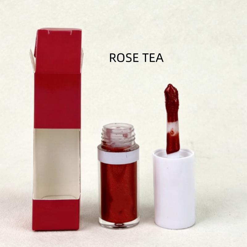 New Long-Lasting Liquid Blush,Highly Pigmented Lightweight Cheek Tint,Natural Hydrating Face MakeupEasy to Blend Waterproof Formula for All Skin Types